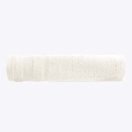 Allure Bath Fashions Zero Twist Egyptian Cotton Bath Sheet in Beige, 100 x 150 cm – 1