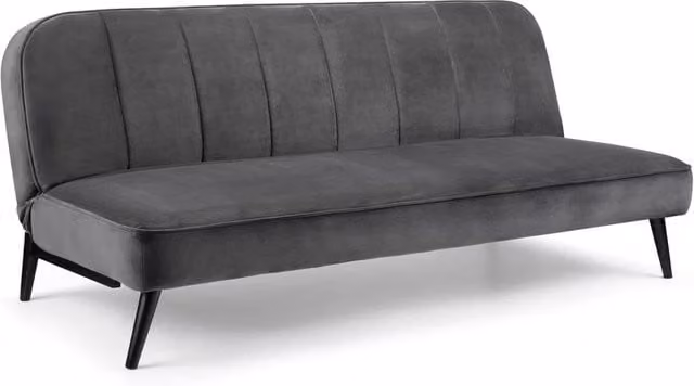 Cheshire Miro Grey Velvet Click Clack Sofa Bed