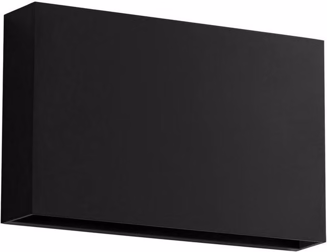 Netlighting Yoko LED Outdoor Wall Down Lamp in Sandy Black, 7W, 374lm, 3000K, IP65