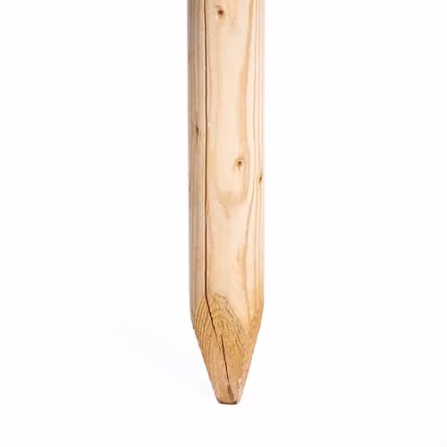 Garden Gear Green Tanalised Treated Wooden Tree Support Stakes, Pack of 3, H: 165 cm, W: 5 cm