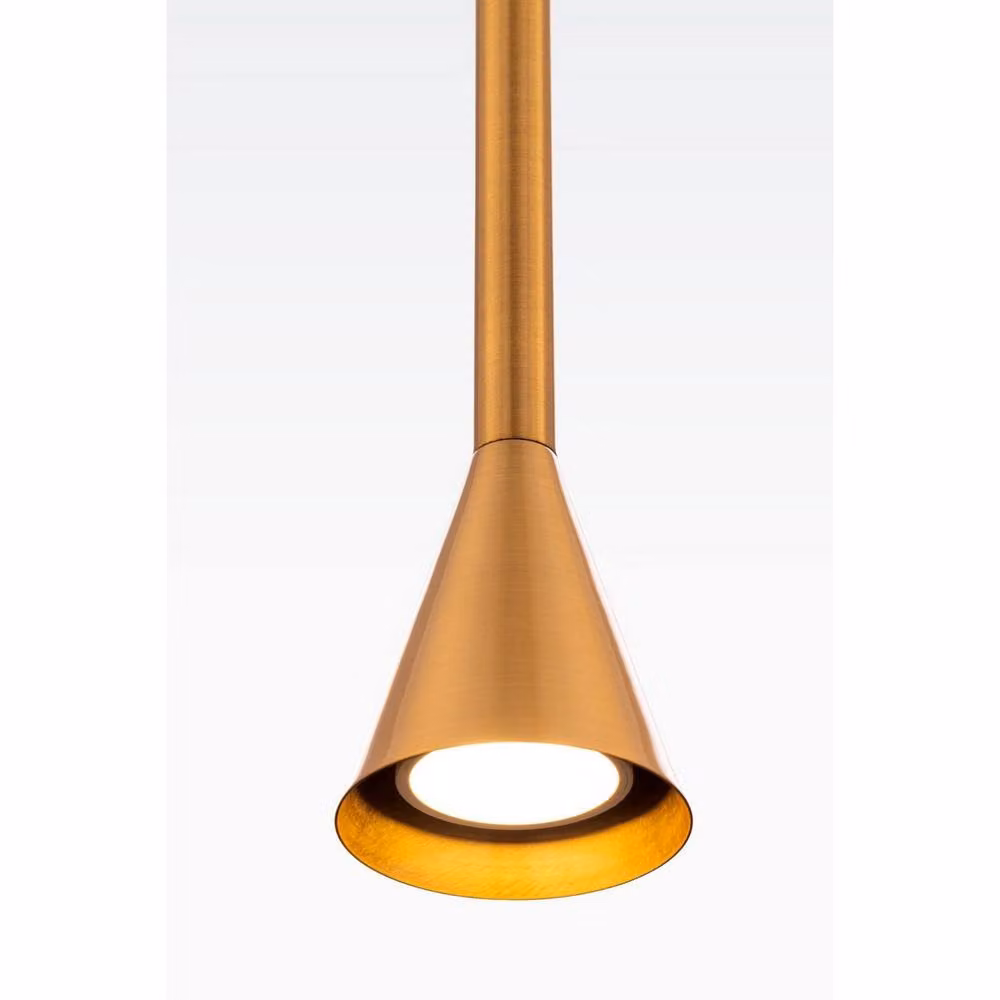 Maytoni Arrow Slim Gold GU10 Suspended Pendant Ceiling Light – 3