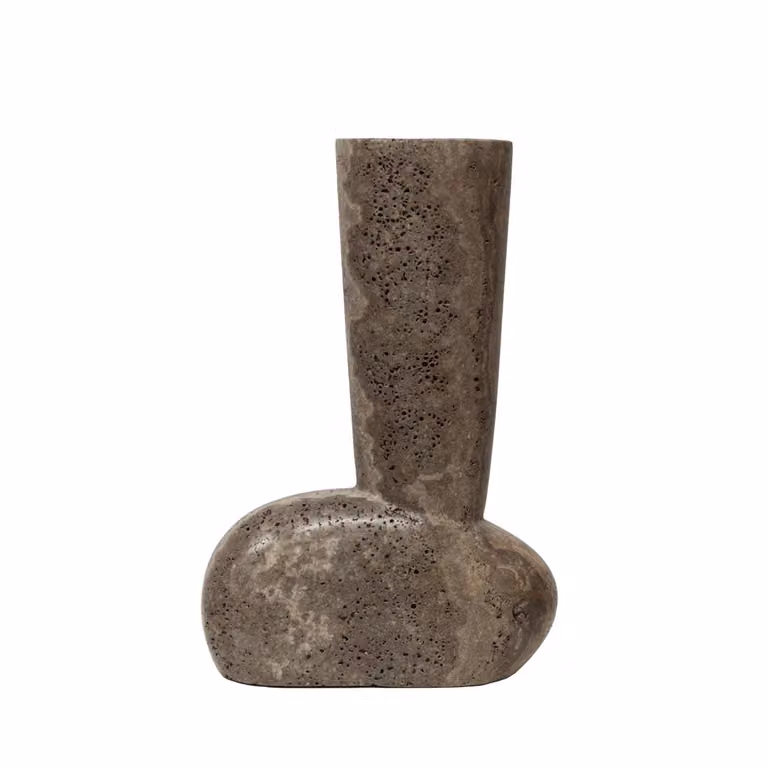 Dome Deco NIKA L Ceramic Vase in Grey