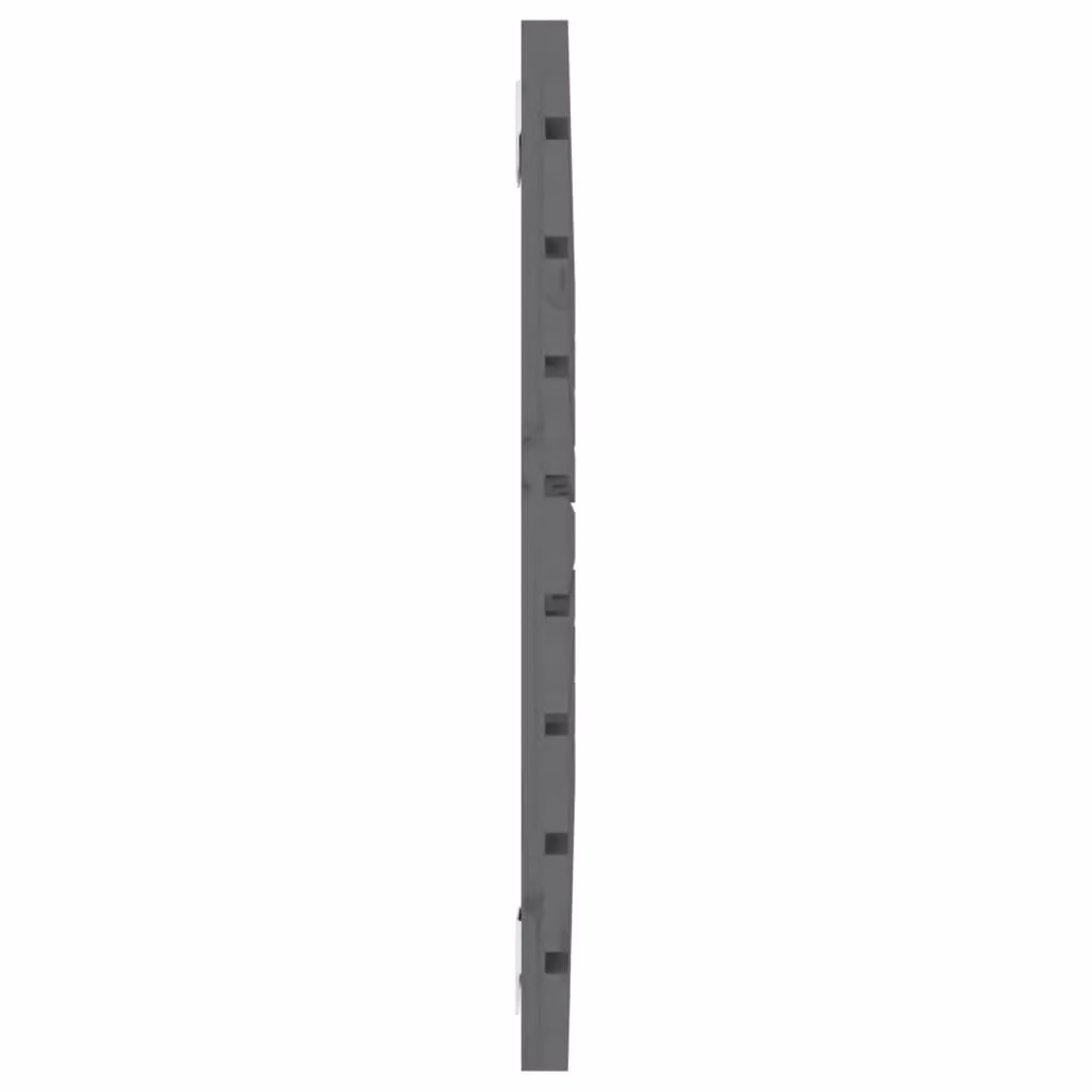 Berkfield Home Grey Rustic Solid Pine Wall Mount Headboard W/D/H: 106 x 3 x 63 cm – 3