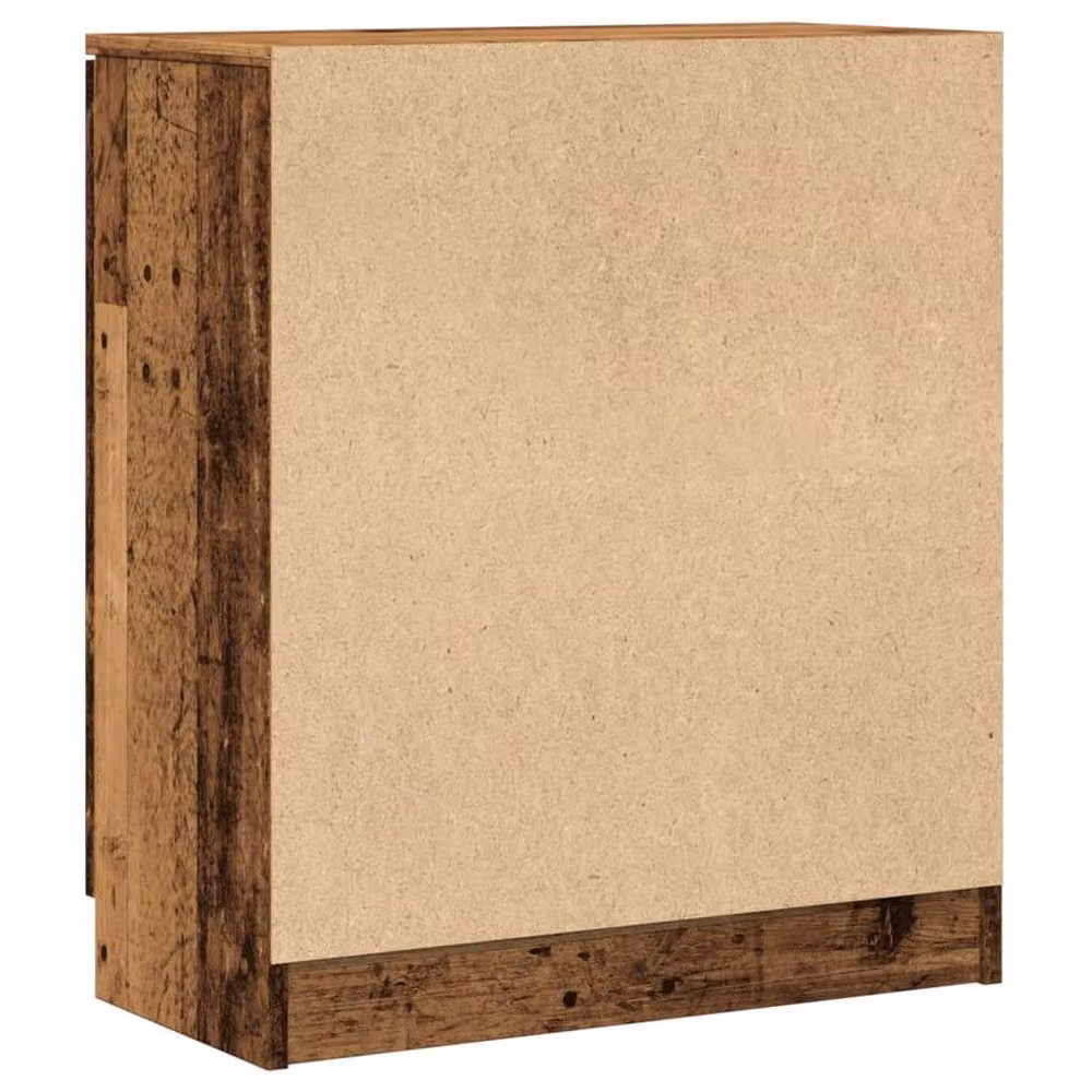 Berkfield Home Old Wood Sideboard in Brown, W/D/H: 60 x 30 x 70 cm – 4