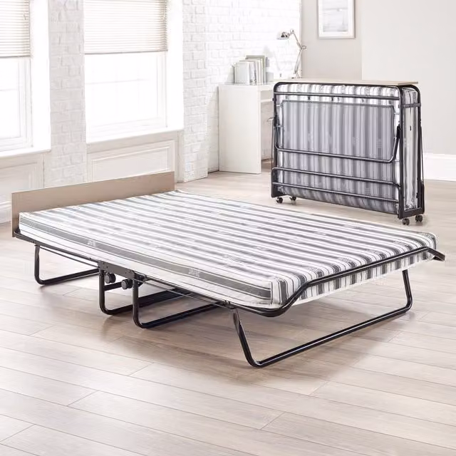 Jay-Be Supreme e-Fibre Folding Bed, Small Double, Black
