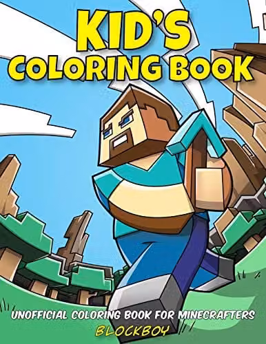 Unofficial Minecraft Coloring Book for Kids, Multicolour Paper Book