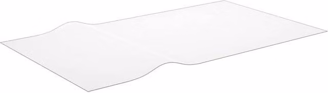 Berkfield Home Transparent PVC Table Protector, Clear, W: 200 cm, D: 100 cm – 1