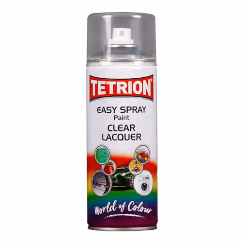 Carplan Easy Spray Clear Lacquer, Gloss Transparent, 400ml