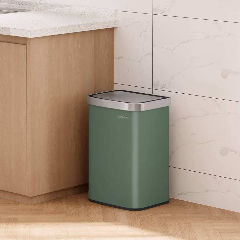 MCC Direct Smart Sensor Motion Activated Kitchen Waste Bin, Green, 16L – 6