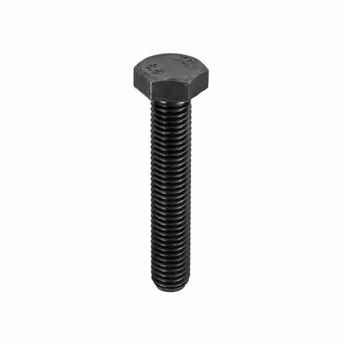 Unifix Grade 8.8 High Tensile Hexagon Setscrews, Black, M24 x 75 mm, Box of 10 – 2