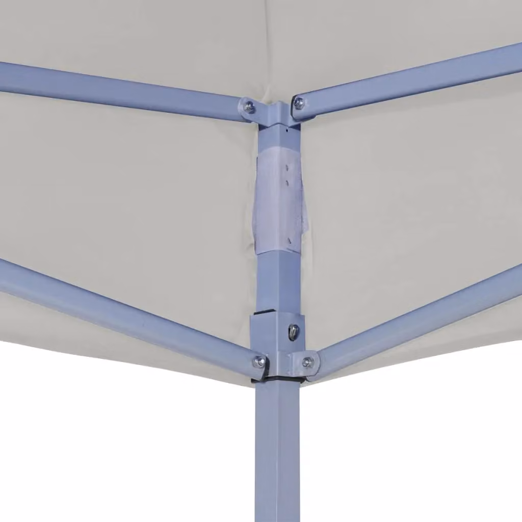 Berkfield Home Professional Folding Party Tent, Steel and PVC, Beige, W: 2 m x D: 2 m – 2