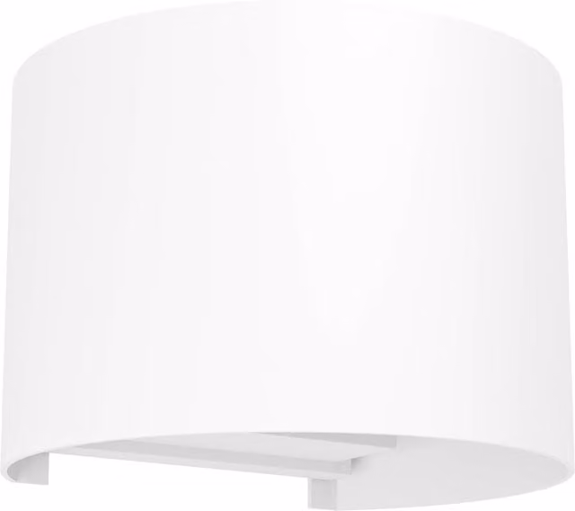 Eglo CALPINO 3 White LED Outdoor Wall Light with Transparent Glass – 1