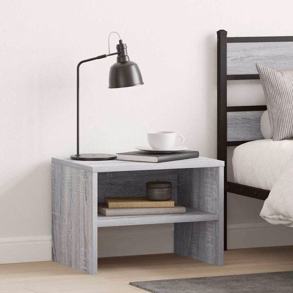 Berkfield Home Grey Sonoma Bedside Cabinet W/D/H: 40 x 30 x 30 cm – 2