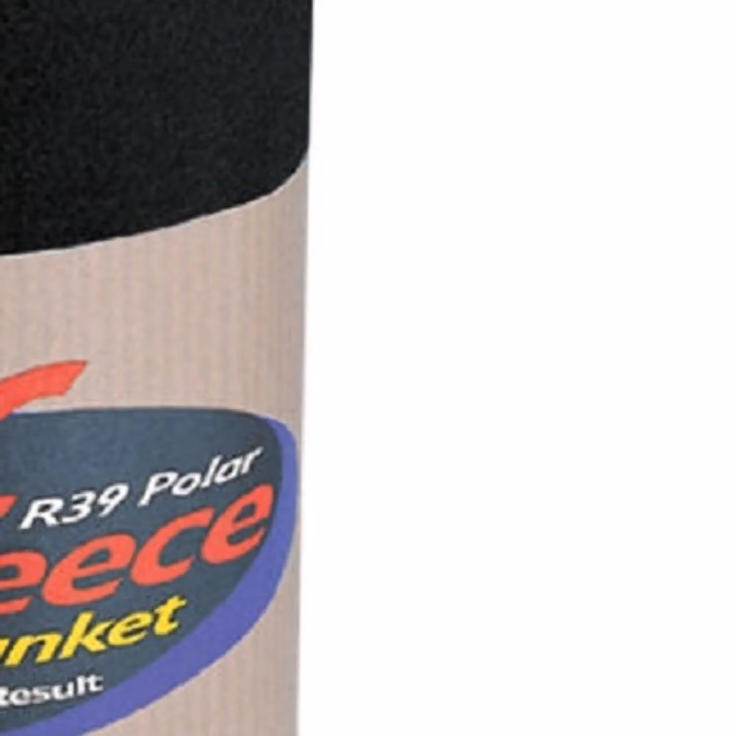 Result Plain Warm Outdoor Fleece Blanket Pack of 2 in Black – 2