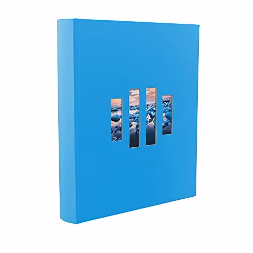 Exacompta Milano Photo Album, Black, 300 Photos, 60 Pages, W: 29 cm, H: 32 cm