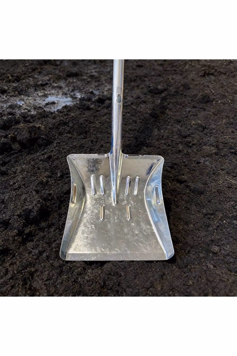 KDMD 9 Inch Silver Metal Hand Coal Shovel for Fireplace Ash Cleaning – 3