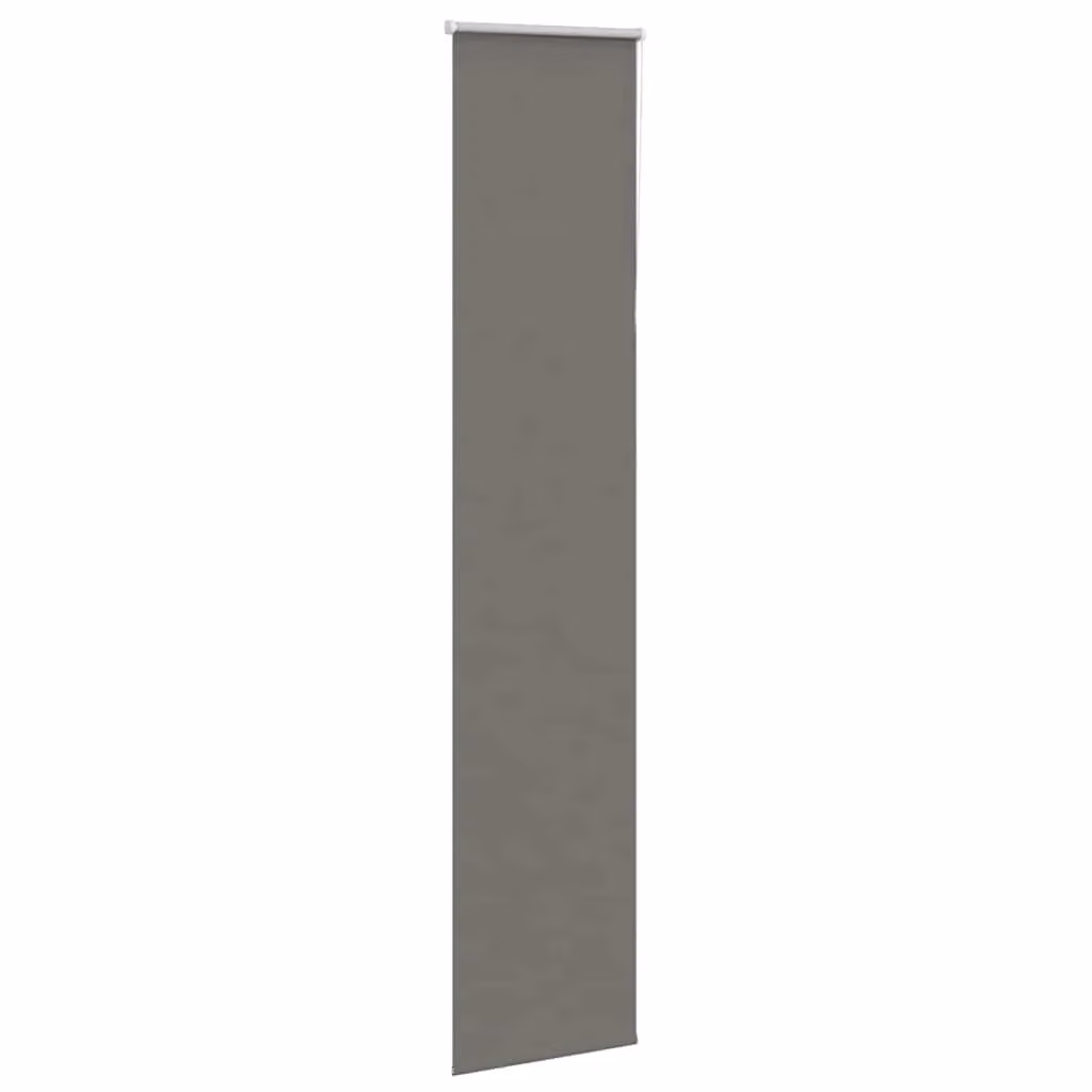 Berkfield Home Grey Blackout Roller Blind, Thermal Insulating Polyester, W: 55 cm, H: 230 cm – 2