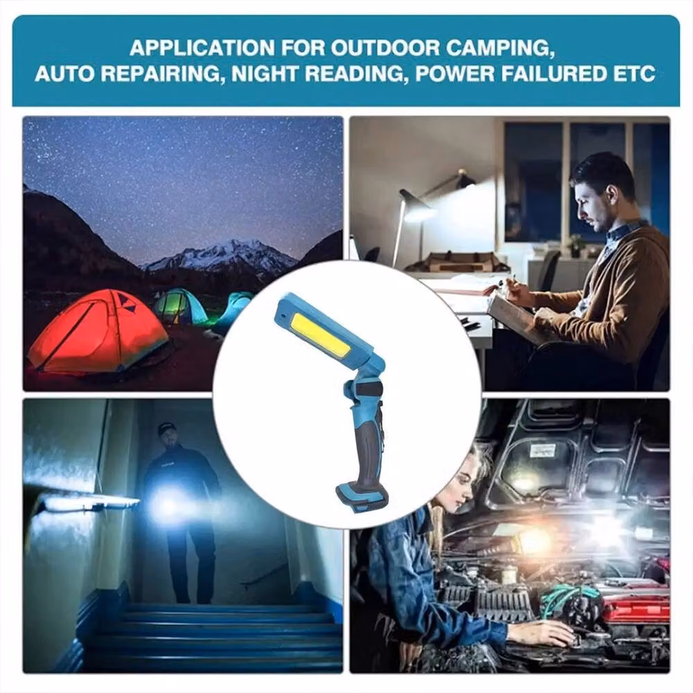 SPETLEK Cordless LED Spotlight Work Light in Blue – 4