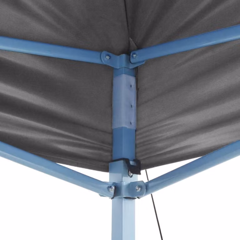 Berkfield Home Durable Foldable Pop-Up Party Tent with 2 Sidewalls, W/D/H: 3 x 3 x 2.2 m, Anthracite Dark Grey