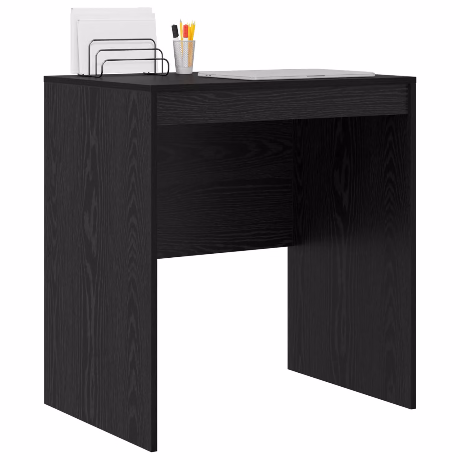 Berkfield Home Modern Writing Desk in Black Oak, W/D/H: 70 x 50 x 76 cm – 3