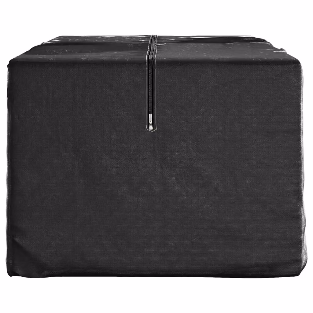 Berkfield Home Christmas Tree Storage Bags, 2 Pack, Black Polyethylene with Handles – 3
