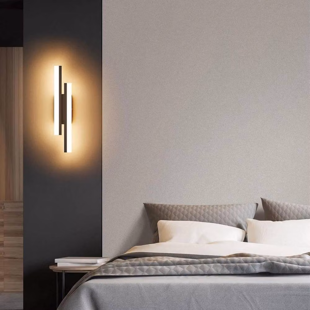 Kelvenix Modern LED Wall Sconce Lamp in Black – 6
