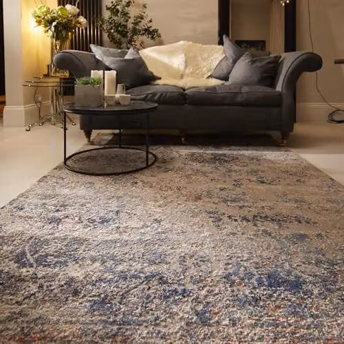 Phoenox Textiles Limited Origins Arabesque Multi Colour Rug with Fringes, W: 120 cm, L: 170 cm – 2