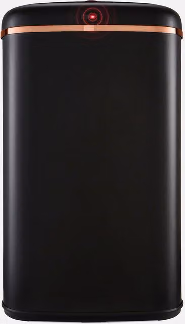 Tower Cavaletto Sensor Kitchen Bin, 58L, Black Stainless Steel