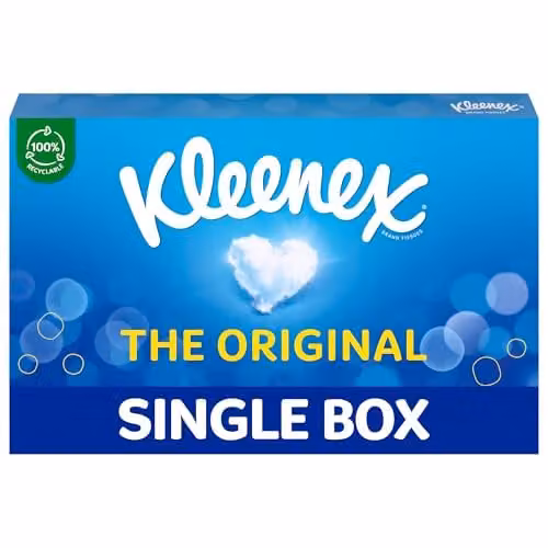 Kleenex Original Facial Tissues Blue Box – 1