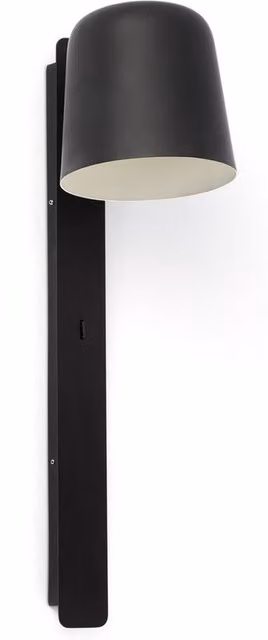 Faro Tila Black Down Wall Lamp
