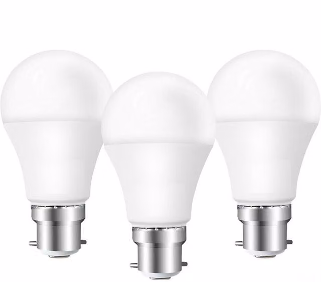 ExtraStar 4W LED Ball Bulb B22, Cool White 4200K, Pack of 3