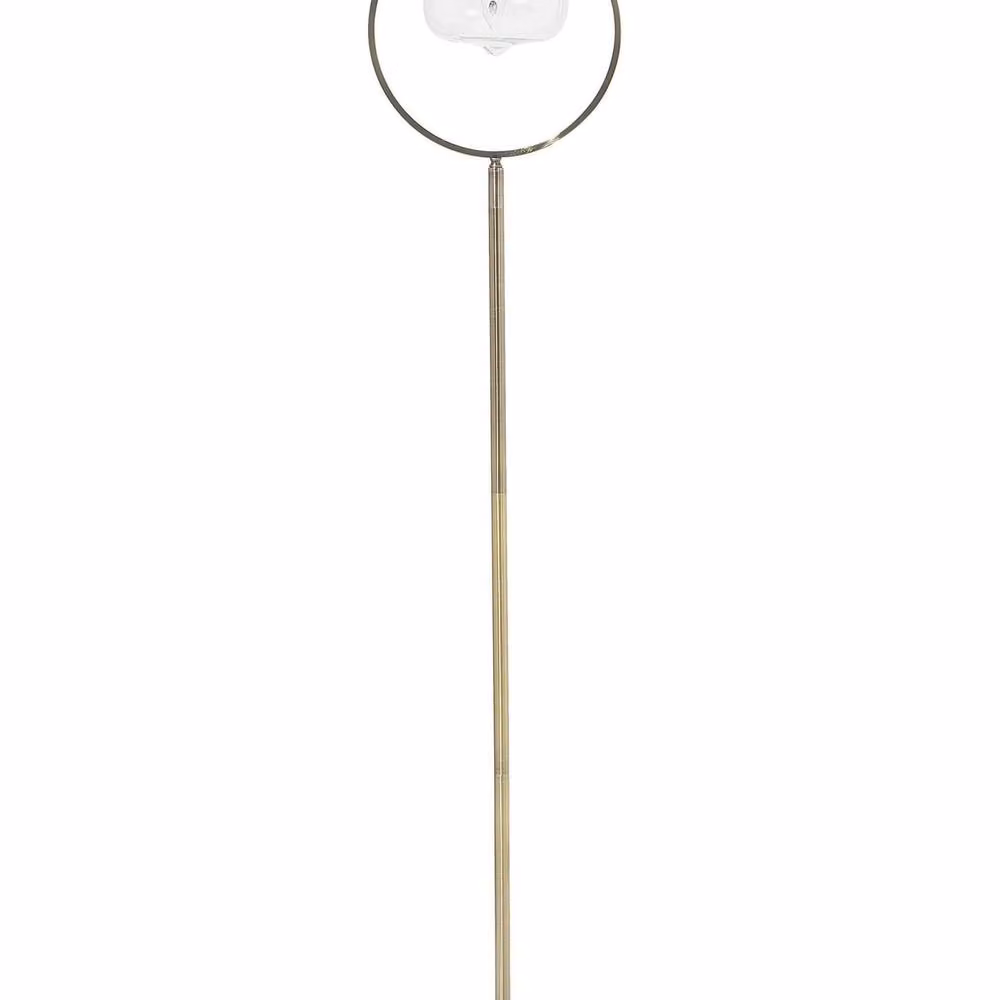 Wyld and Coco Gold Brass Metal Floor Lamp, Height: 165 cm – 2