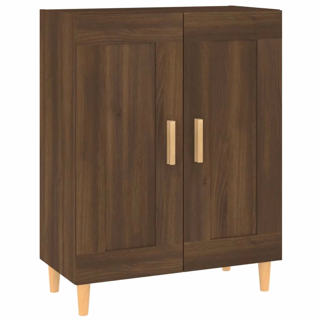 Berkfield Home Classic Sideboard in Brown Oak, W/D/H: 69.5 x 34 x 90 cm – 2