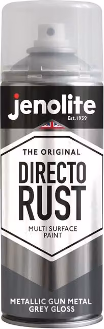 Jenolite Gloss Grey Primer Paint, 0.8 l (Pack of 2)
