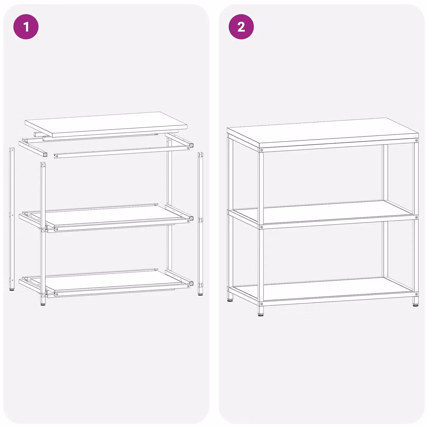 Berkfield Home Kitchen Storage Shelf in Matt Olive Green Steel – 5