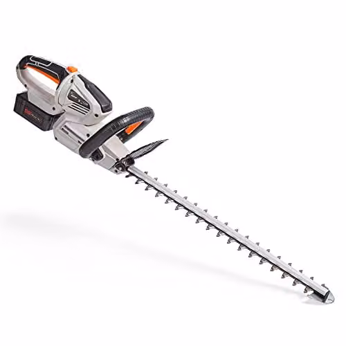 VonHaus 40V Cordless Hedge Trimmer in Grey with Battery and Charger – 1