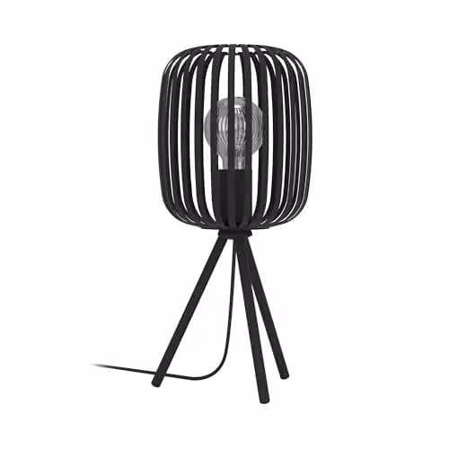 Eglo Romazzina Modern Black Metal Table Lamp IP20 – 1