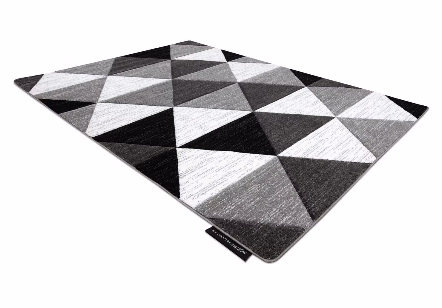 RugsX Alter Geometric Grey Rectangular Rug, W: 80 cm x L: 150 cm – 4