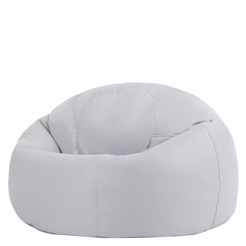 ICON Kingston Classic Indoor Outdoor Bean Bag Chair in Grey