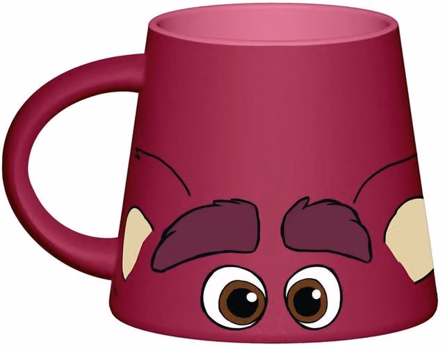 Disney Lotso Face Ceramic Mug, Pink, 350 ml