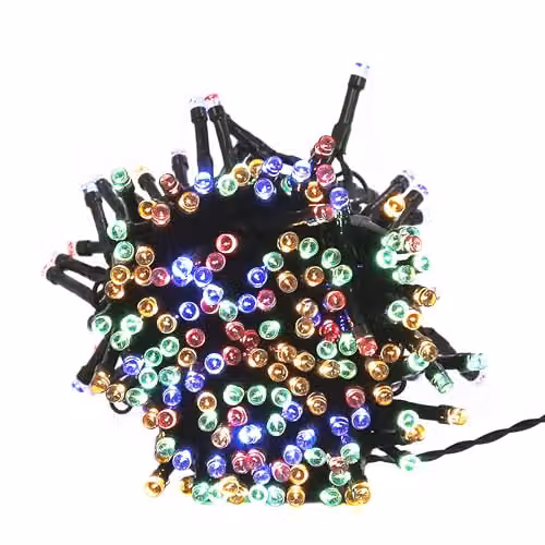 The Christmas Workshop 400 LED Multi-Coloured Battery Operated Christmas Lights, 39.9 Metres
