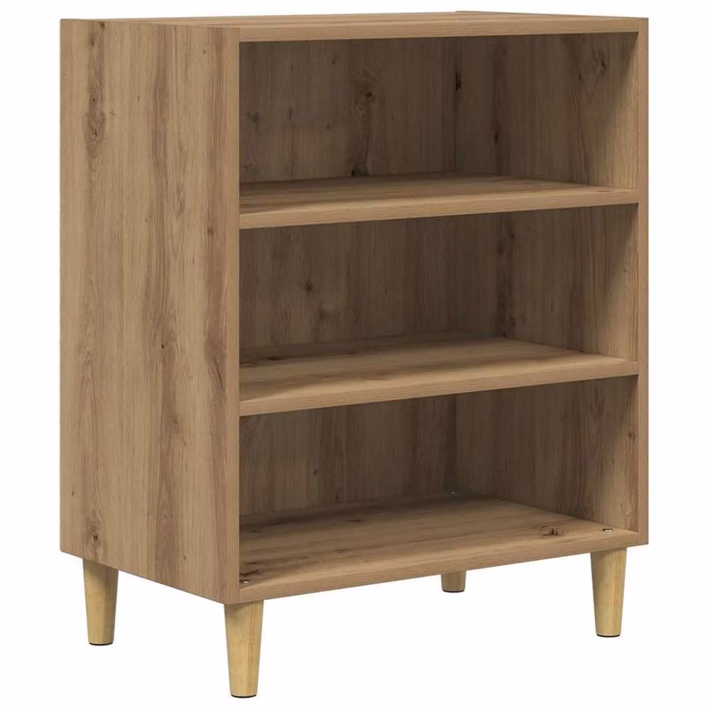 Berkfield Home Artisan Oak Sideboard in Brown, W/D/H: 57 x 35 x 75 cm – 3