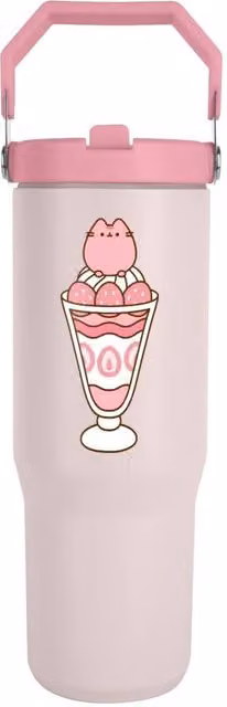 Pusheen Sweets Stainless Steel Tumbler in Beige, 880 ml