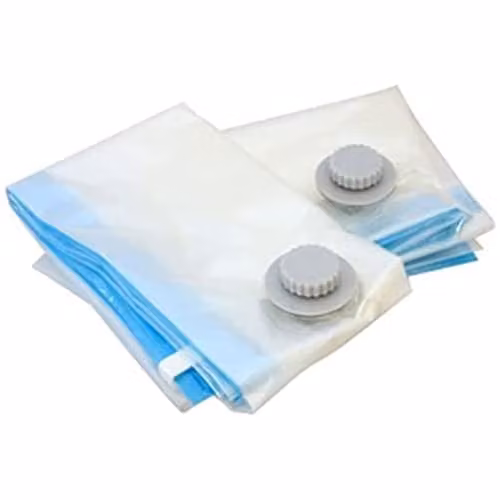 KAV Vacuum Storage Bags, 12 Pack, Transparent, W: 60 cm x D: 80 cm