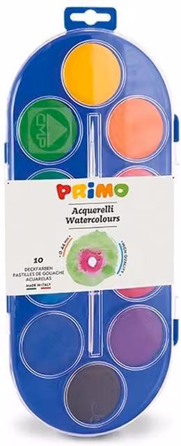 Morocolor 10 Jumbo Yellow Watercolour Tablets