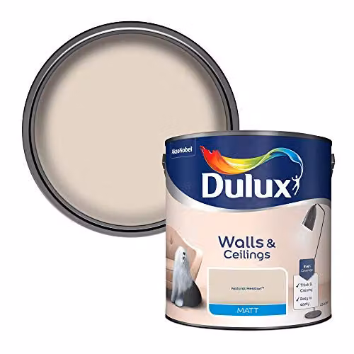 Dulux Matt Emulsion Dispersion Paint, Beige, 2.5L – 1