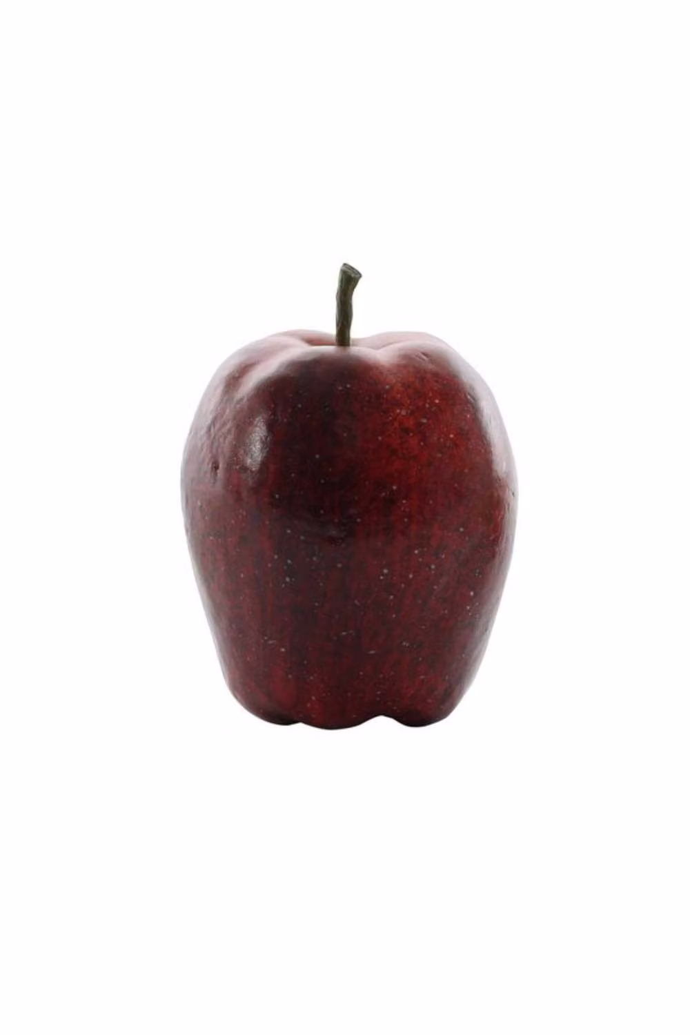 KDMD Essential Artificial Dark Red Apples, 4 Pack, 10 cm – 2