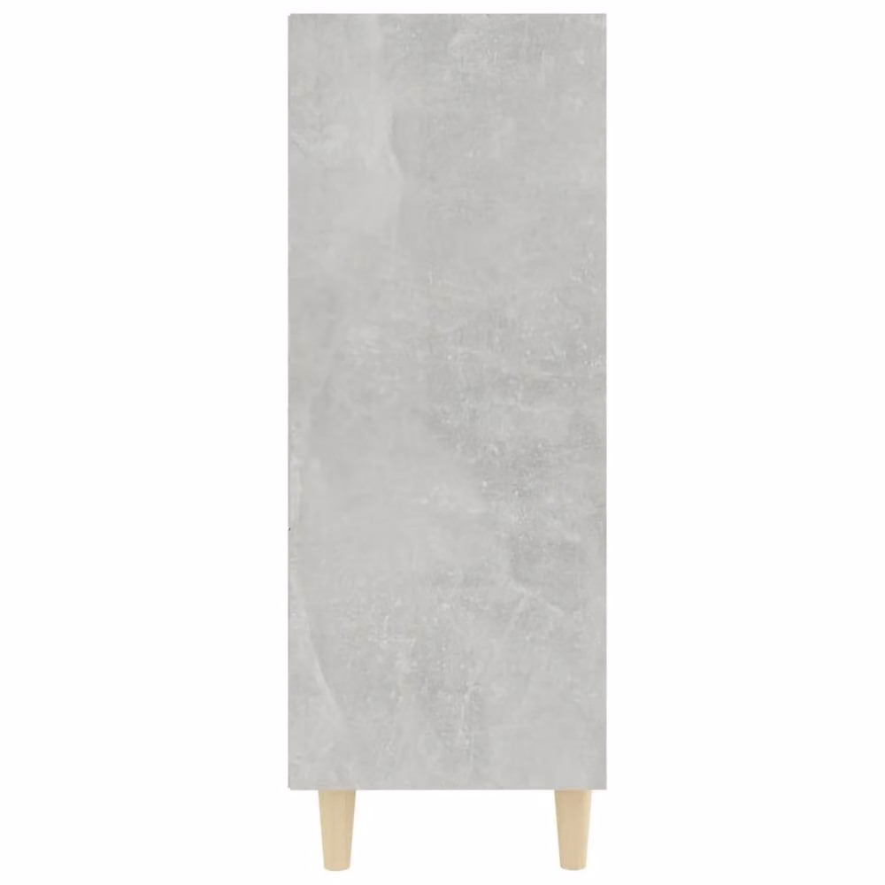 Berkfield Home Sideboard in Concrete Grey, W/D/H: 69.5 x 32.5 x 90 cm – 3