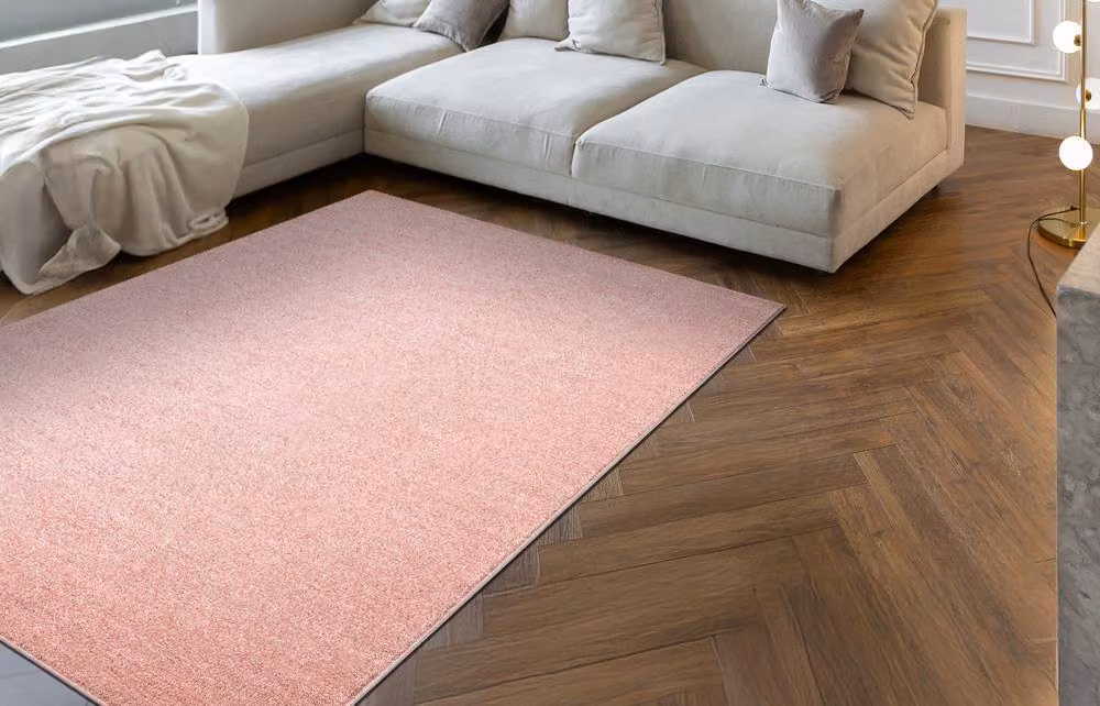 RugsX Eton Plus Modern Square Pink Rug, W x D: 400 x 400 cm – 3