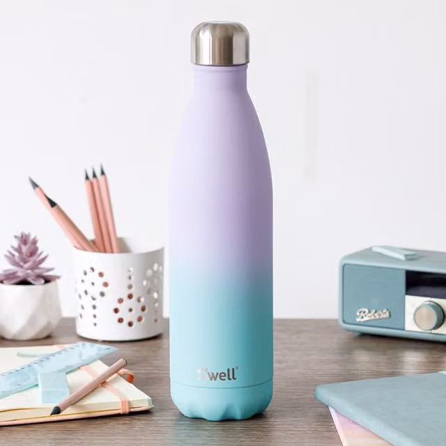 S'well Pastel Candy Vacuum Insulated Stainless Steel Water Bottle, 750 ml, Pink